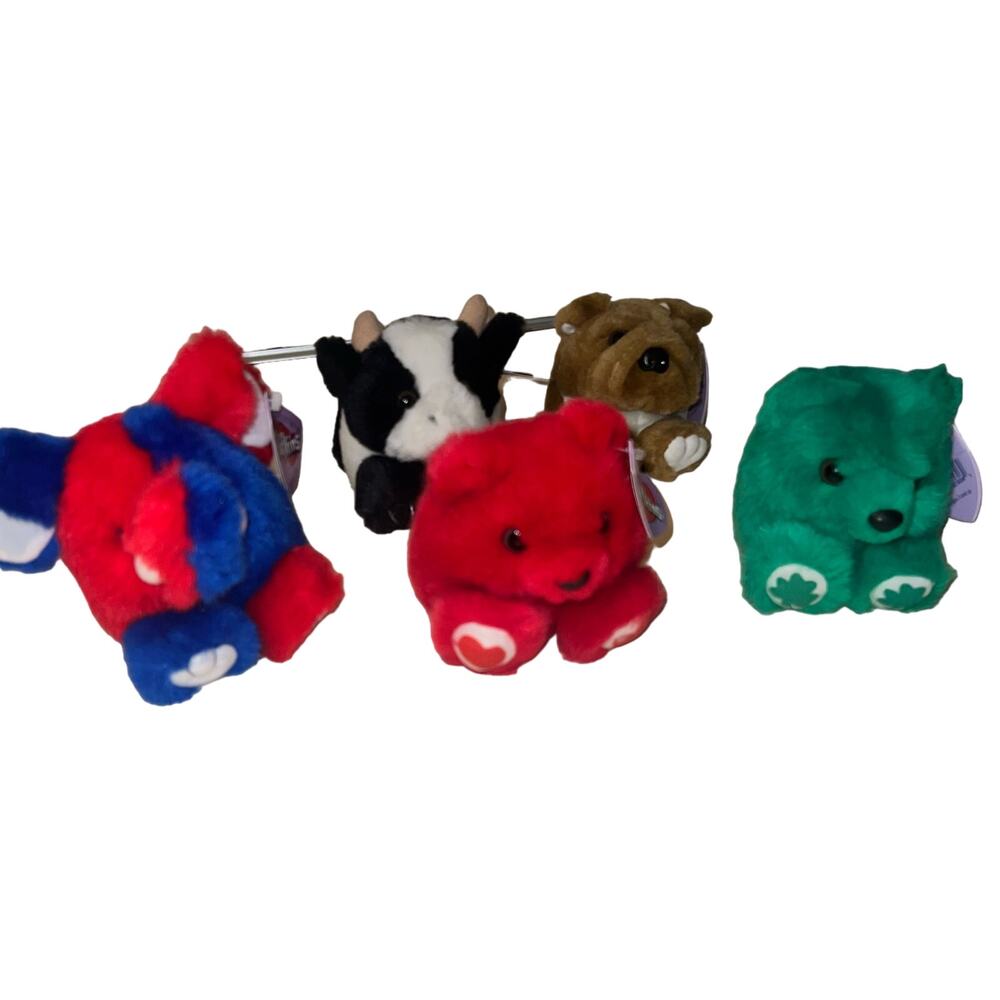 Puffkins Collectible vintage lot. All new   5 total.